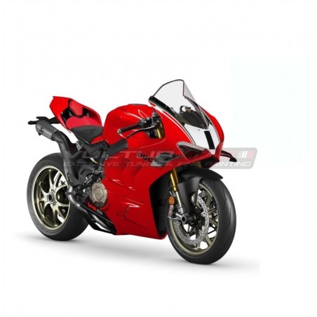 Original DP windscreen customized for Ducati model Panigale V4