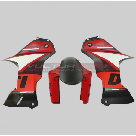 Custom Carbon Dressing Set - Ducati DesertX