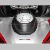 Cover esterna tappo serbatoio in carbonio per Ducati Multistrada V4 Rally