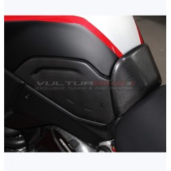 Tapas laterales de protección del depósito de carbono - Ducati Multistrada V4 Rally