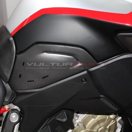 Carbon tank protection side covers - Ducati Multistrada V4 Rally