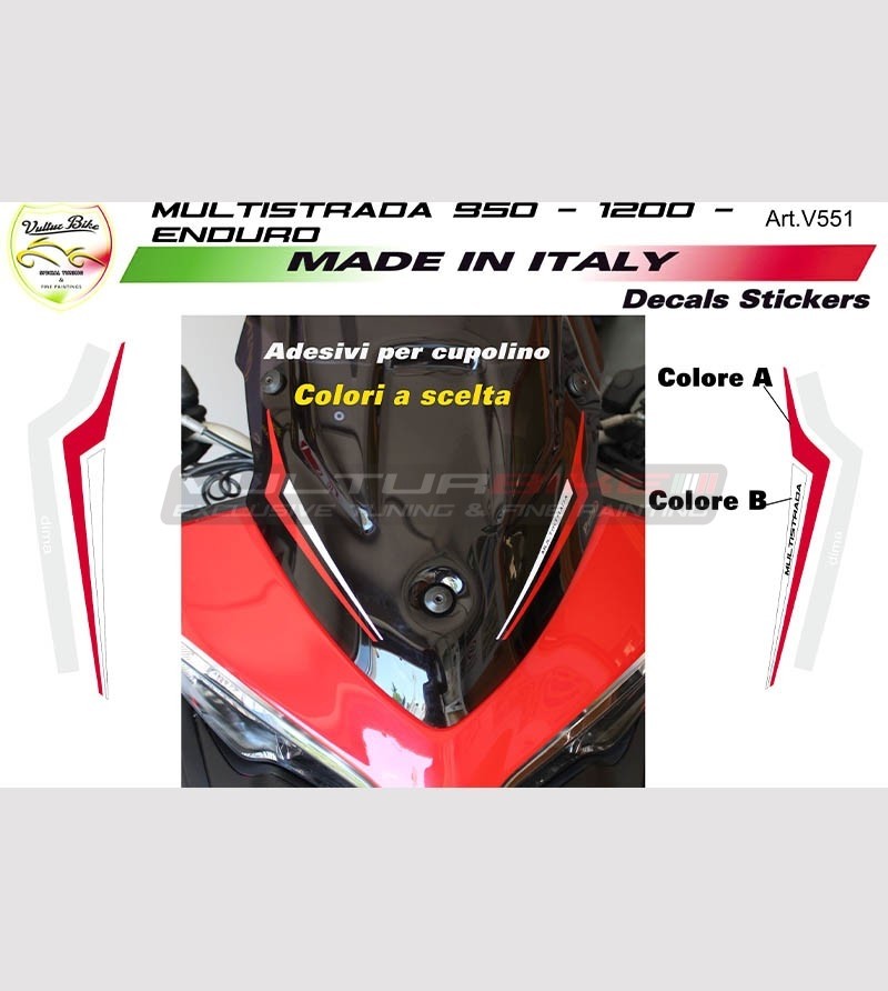 Anpassbare Multistrada für Kuppel - Ducati Multistrada 950/1200 DVT/1200 Enduro 