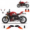 Kit adesivi completo color design - Ducati Streetfighter V4 2023 / 2024