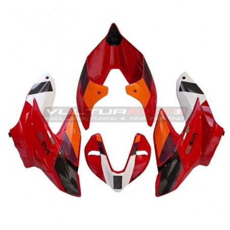 Kit complet d’autocollants design couleur - Ducati Streetfighter V4 2023 / 2024