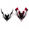 Pegatinas traseras de diseño negro - Ducati Panigale / Streetfighter V4 / V2