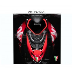 Bandierina italiana per cupolino - Ducati Hypermotard 950