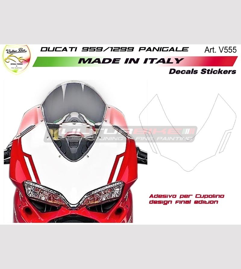 Pegatinas para la última edición del diseño de domo - Ducati Panigale 959 1299 