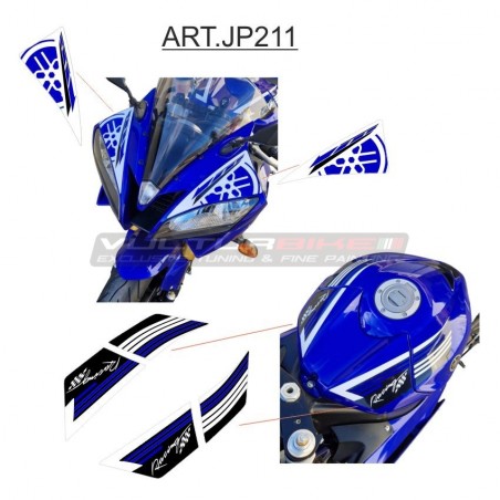 Kit adesivi per cupolino e serbatoio - Yamaha R6 2006 / 2008