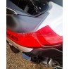 Puntale serbatoio in carbonio per Ducati Multistrada V4 Rally versione BRUSHED ALUMINIUM 