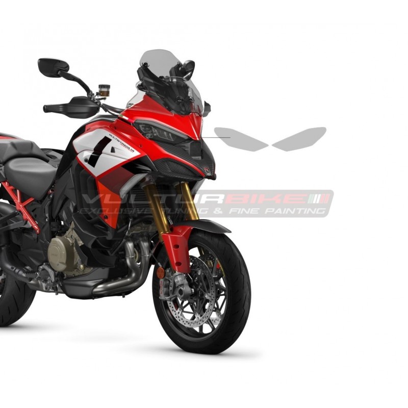 Smoked film for headlight - Ducati Multistrada V4