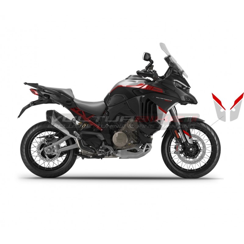 Schutzblech-Aufkleber - Ducati Multistrada V4 Rally