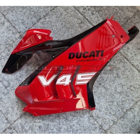 Komplettes Jubiläums-Design-Aufkleber-Set mit der Nummer 1 - Ducati Panigale V4