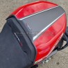Housse de selle carbone sur mesure « RED / CARBON » - Ducati Diavel V4