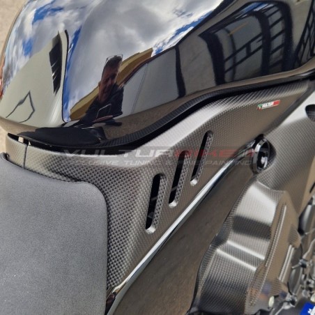 Carbon tank side panels - Ducati Diavel V4