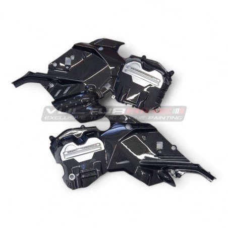 Motorabdeckung aus Carbon rechts und links - Ducati Diavel V4