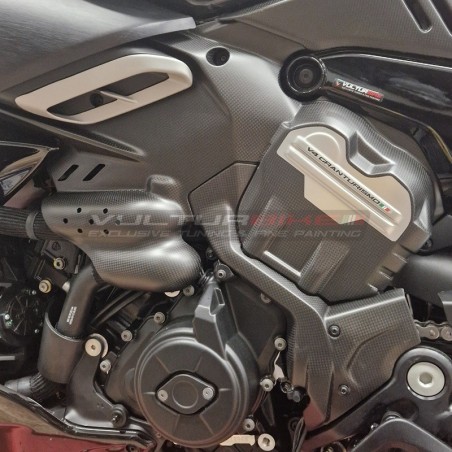 Cubierta del motor de carbono derecha e izquierda - Ducati Diavel V4
