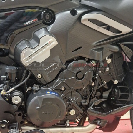 Motorabdeckung aus Carbon rechts und links - Ducati Diavel V4