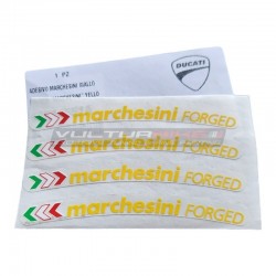 Original Ducati Aufkleber für Marchesini Schmiedefelgen