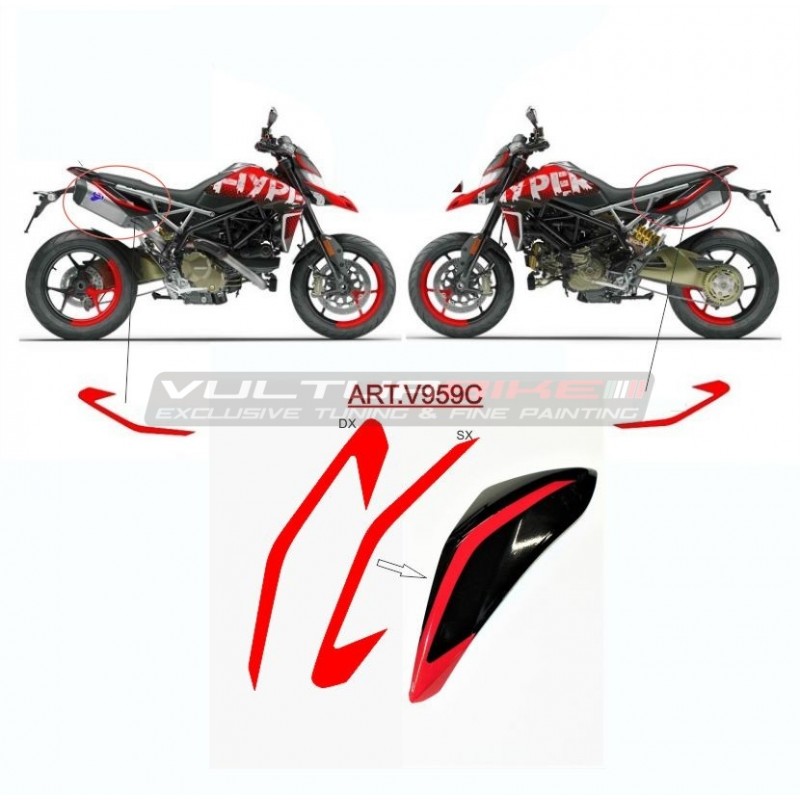 Tail sticker kit - Hypermotard 950 RVE