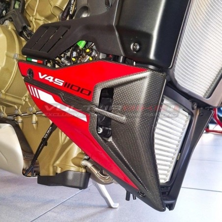 Carene laterali inferiori personalizzate nuova linea - Ducati Streetfighter V4 / V4S 