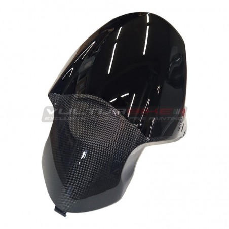 Parafango anteriore in carbonio design personalizzato - Ducati Diavel V4 