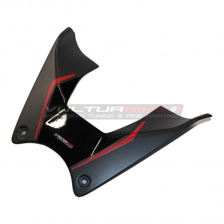 Custom Design Carbon Tank Cover - Ducati Diavel V4