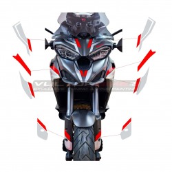 Kit d’autocollants avant personnalisés - Ducati Multistrada V4 Rally