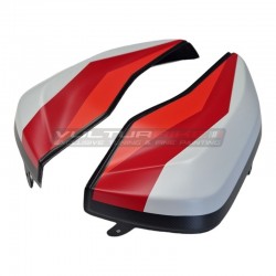 Carbon fiber case cover in Ducati Multistrada V4 RS livery