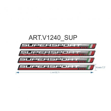 4 universal 3D resin adhesives - Ducati Supersport
