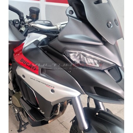 Complete airbox conveyor with integrated carbon cover for Ducati Multistrada V4 / V4S / Rally