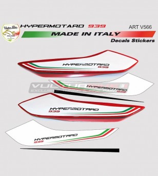 Autocollants de queue de conception personnalisés - Ducati Hypermotard 939 
