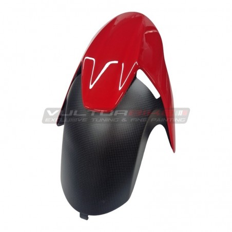 Garde-boue avant carbone nouvelle ligne custom - Ducati Streetfighter / Panigale V2 / V4