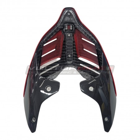 Codone in carbonio design red sportage - Ducati Panigale / Streetfighter V4 / V2