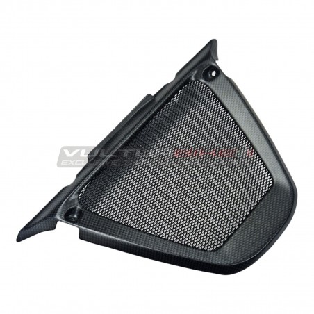 Carbon oil cooler cover - Ducati Diavel V4