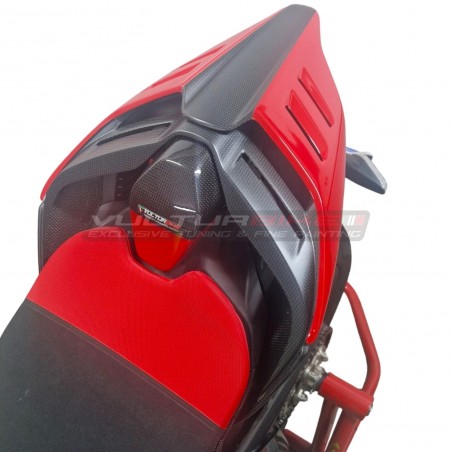 Arrière carbone sportage design rouge - Ducati Panigale / Streetfighter V4 / V2