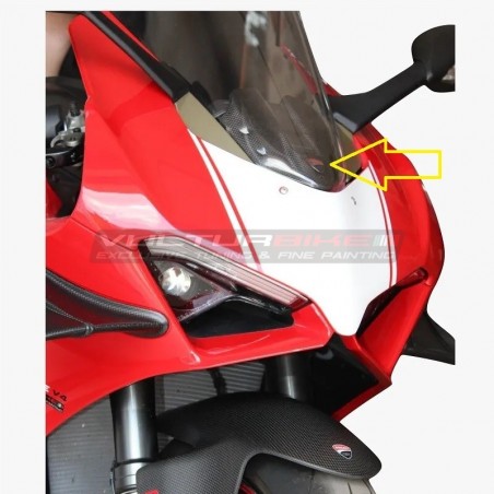 ORIGINAL embossed Ducati racing shield - Ducati Multistrada / Panigale V4 / V2