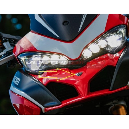 ORIGINAL geprägtes Ducati Rennschild - Ducati Multistrada / Panigale V4 / V2