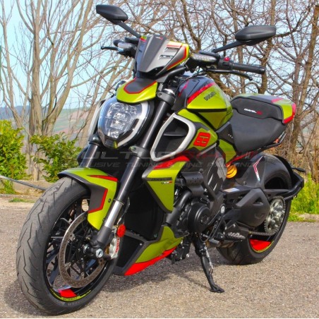 Kit Complet d’Autocollants Lamborghini Style - Ducati Diavel V4