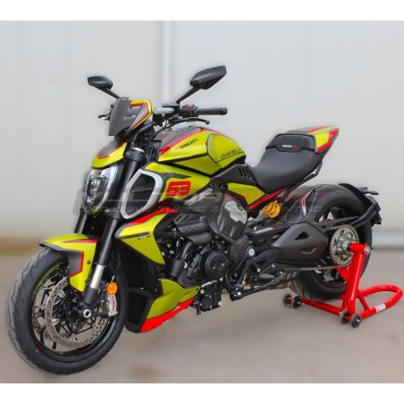 Kit Complet d’Autocollants Lamborghini Style - Ducati Diavel V4