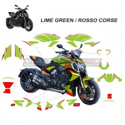Lamborghini Style Complete Sticker Kit - Ducati Diavel V4