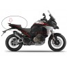 Heck mit Griff "RS Version" für Ducati Multistrada V4 Rally Black