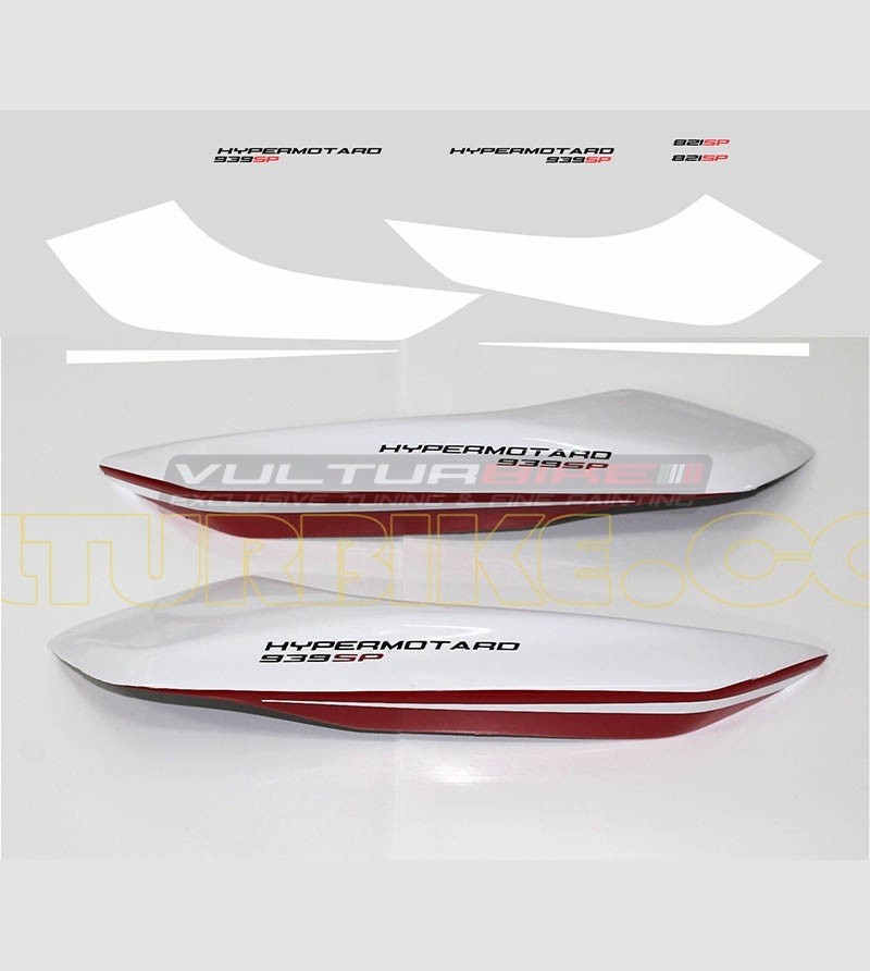 Customizable stickers for backsides - Ducati Hypermotard 821/939 