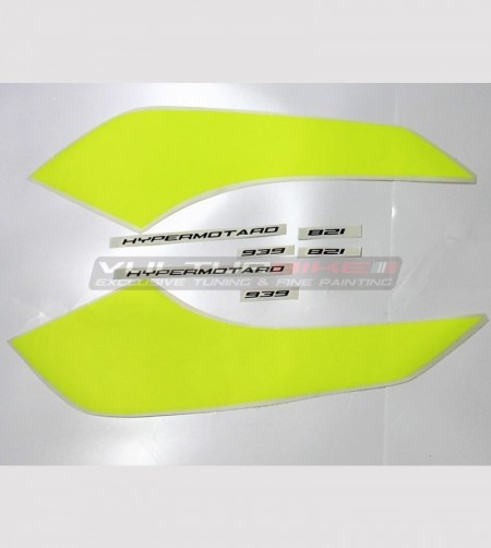 Autocollants pour côtés arrière personnalisables - Ducati Hypermotard 821/939 