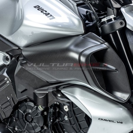 Paar Carbon-Airbox-Förderer - Ducati Diavel V4