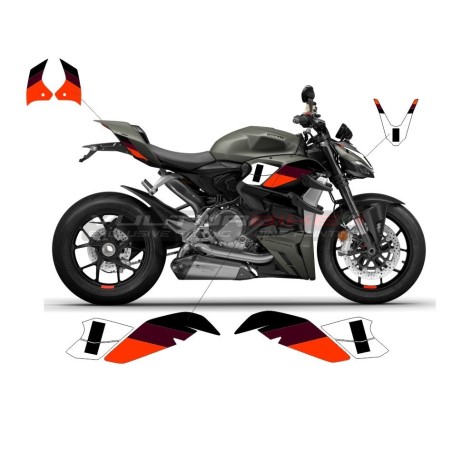 Livrea personalizzata compatibile con Ducati Streetfighter V2 2020 / 2024 green