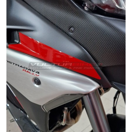 Adesivi per fianchetti laterali cover air-box - Ducati Multistrada V4 Rally