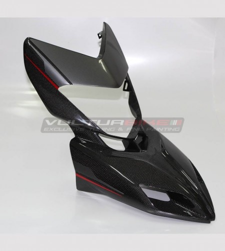 Kit adhesivo de grafito/rojo - Ducati Hypermotard 821/939 