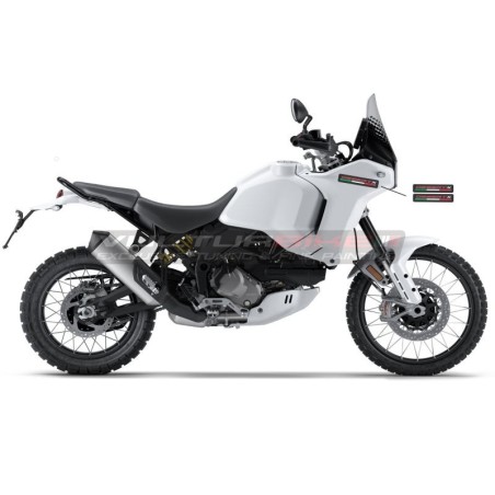 Stemmi rosso-neri con tricolore - Ducati DesertX