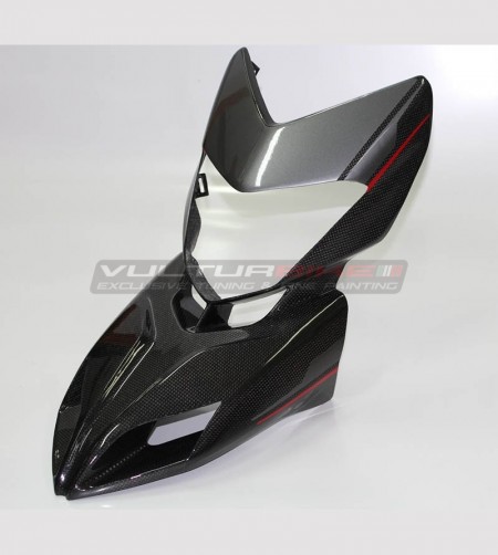 Kit adesivi graphite/rosso - Ducati Hypermotard 821/939 
