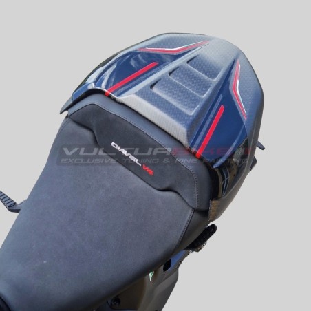 Carbon seat cover with new design - Ducati Diavel V4